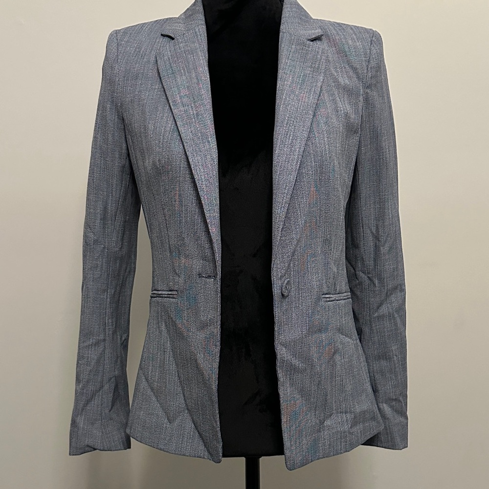 H&M Monochrome Textured Jacket - Picture 2 of 6